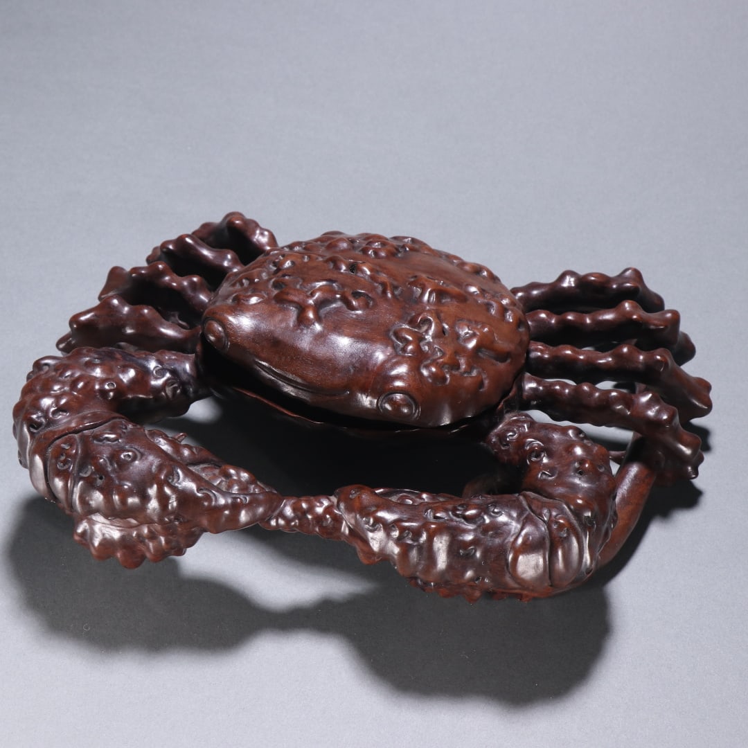 A piece of longan wood from the Qing Dynasty Bafang Laicai aromatherapy: Qing Dynasty's longan wood Bafang Laicai aromatherapy Size:W:26×18.2cm W:710g (The Dimensions Of All Batches Are Manually Measured.If You Need More Detailed Information, Please Contact Our Customer S