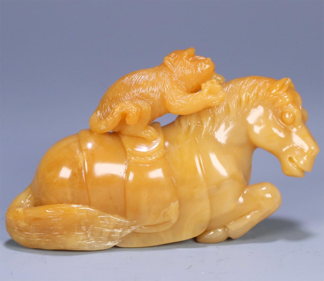 A beautiful Tian Huangshi ornament was immediately made a marquis (1 of 9)