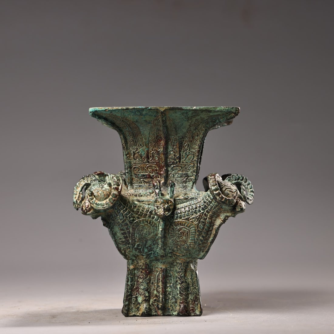 A fine pure bronze full bronze bronze sheep statue (1 of 9)