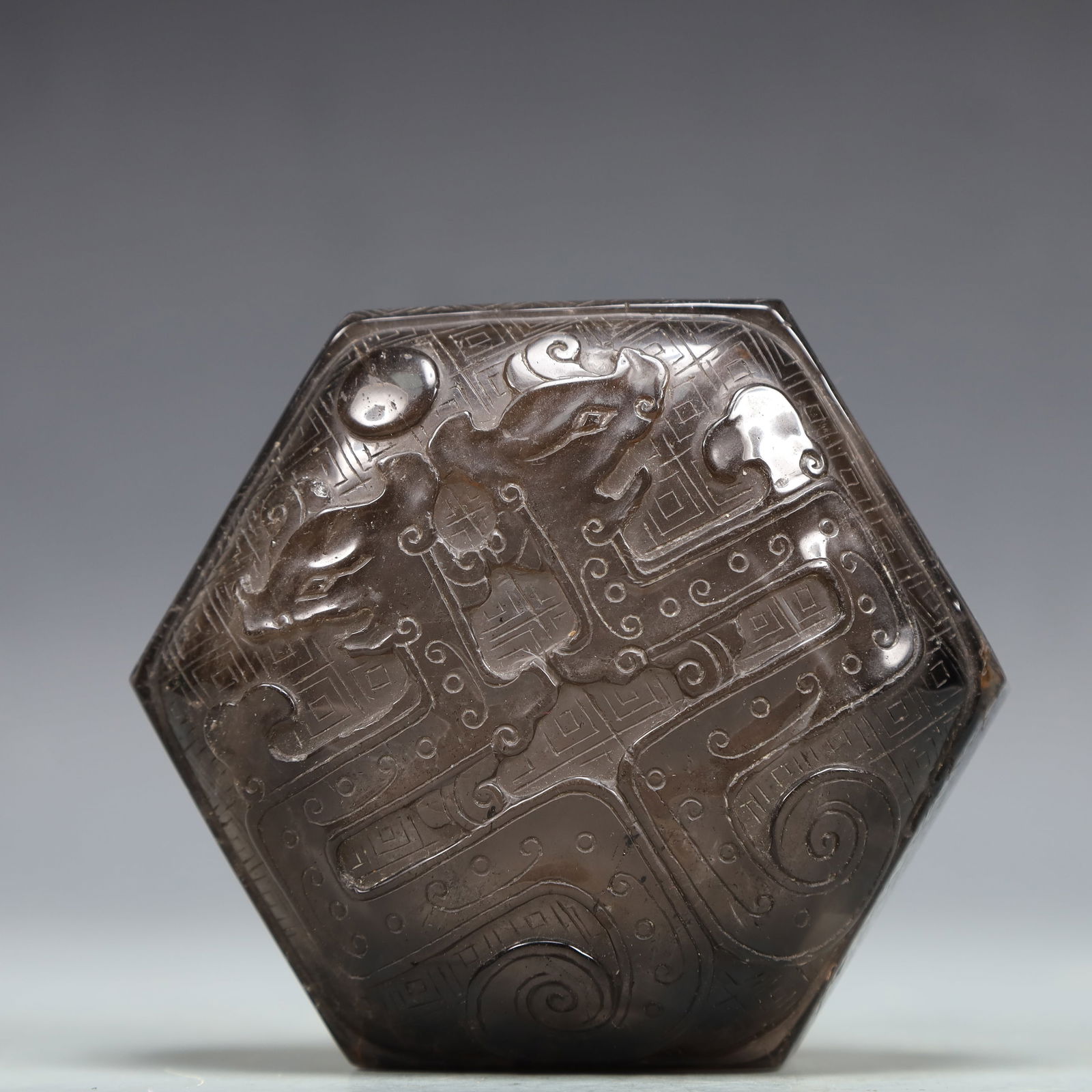 A Exquisite Crystal Dragon Pattern Box - 6