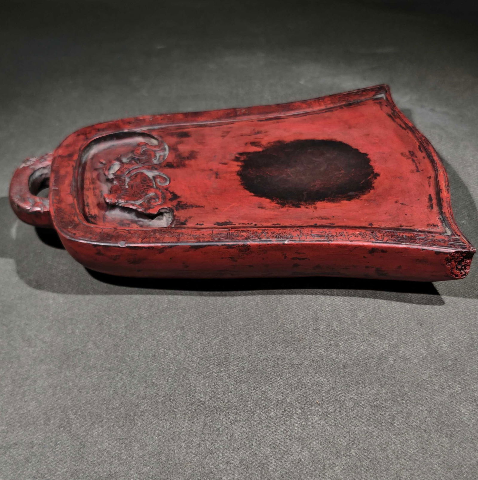 An Exquisite Kylin Pattern Inkstone - 6