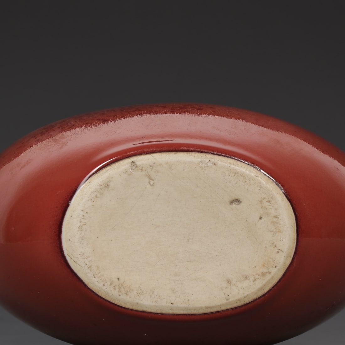 An Exquisite Ruby red-Glazed Double-Ears Vase - 9