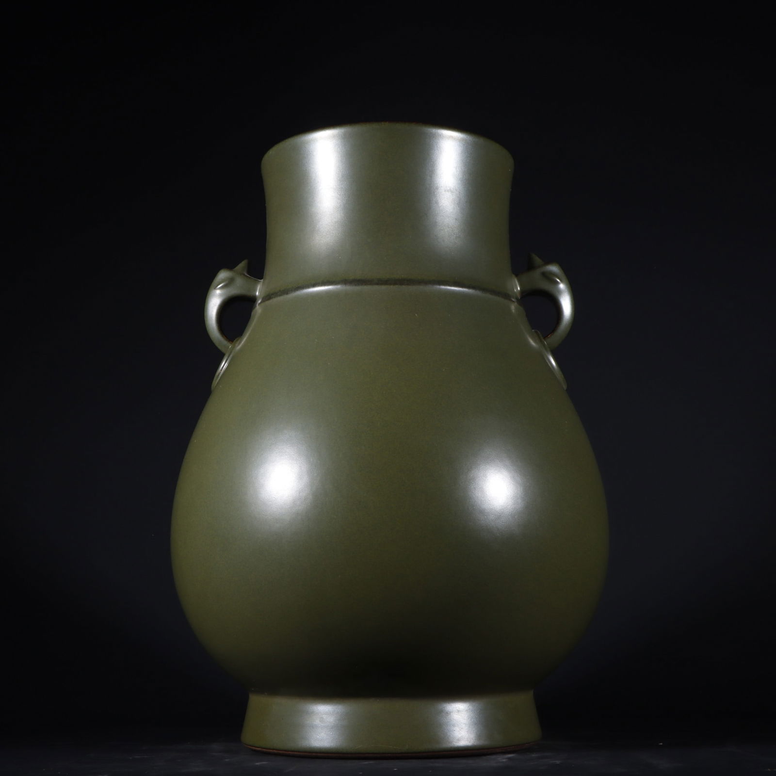 An Exquisite Teadust Glazed Double-Ears Vase (1 of 9)