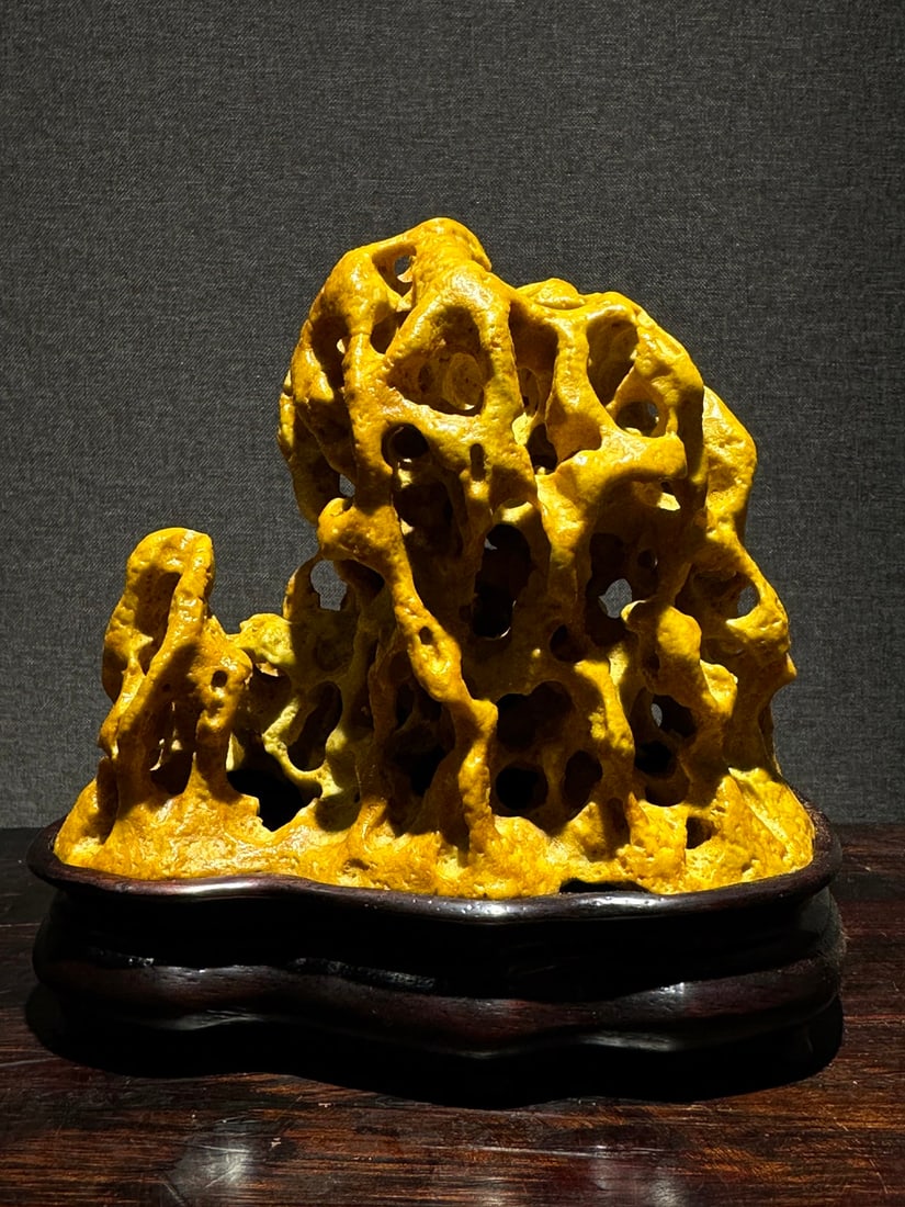 An Exquisite Taihu Stone Censer (1 of 5)