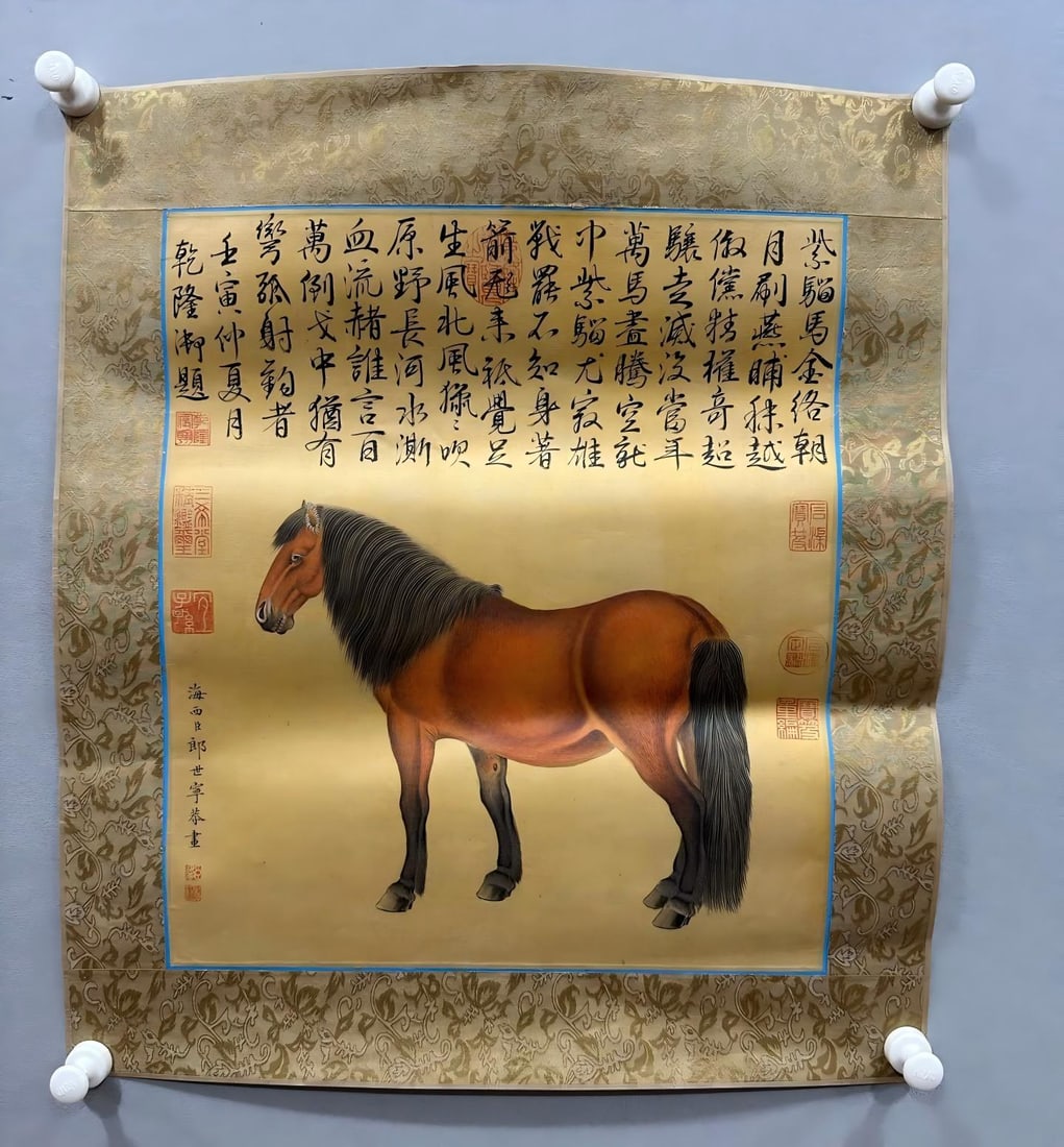 A picture of Lang Shining's horse (1 of 9)