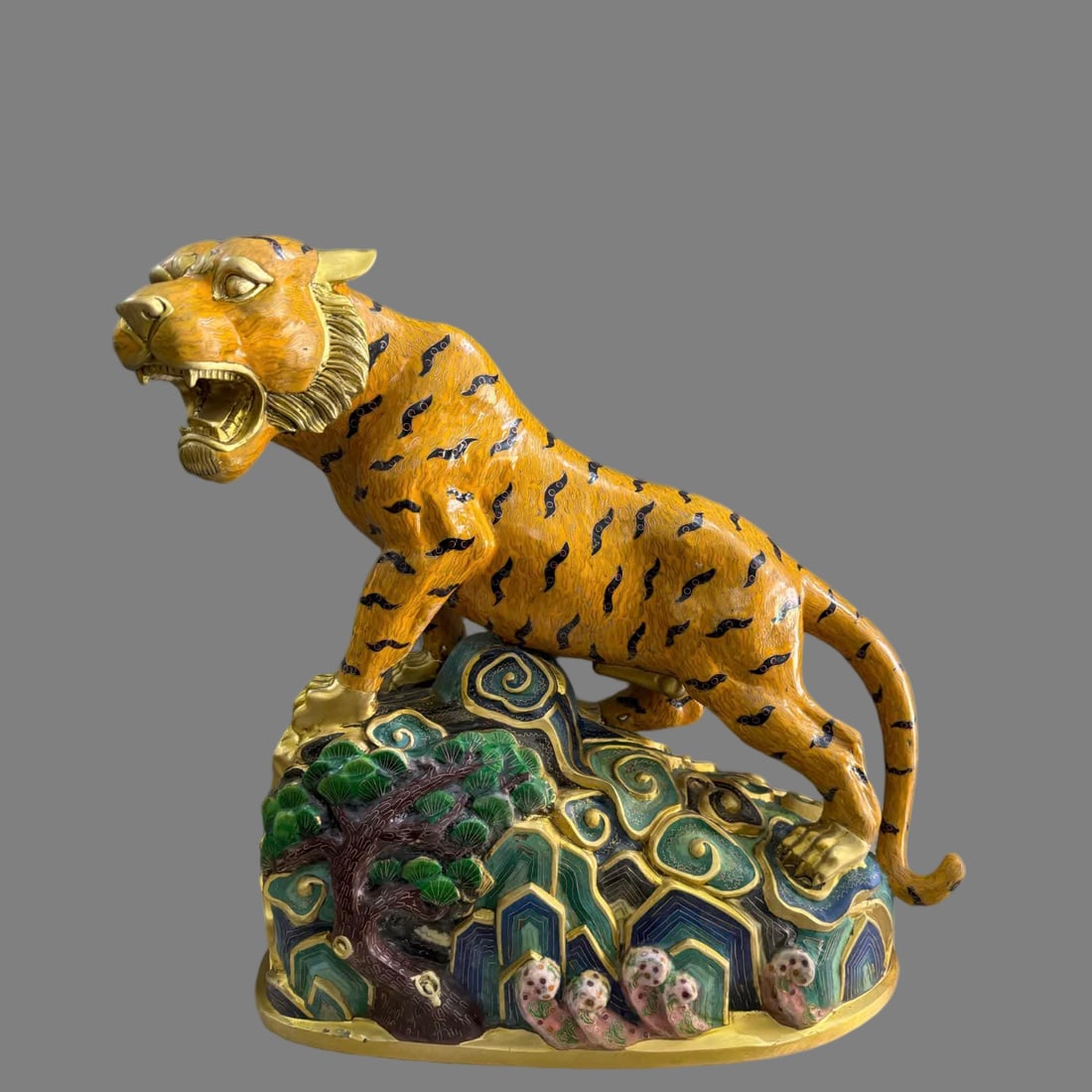 One piece cloisonné enamel cloisonné (tiger ornament) (1 of 9)