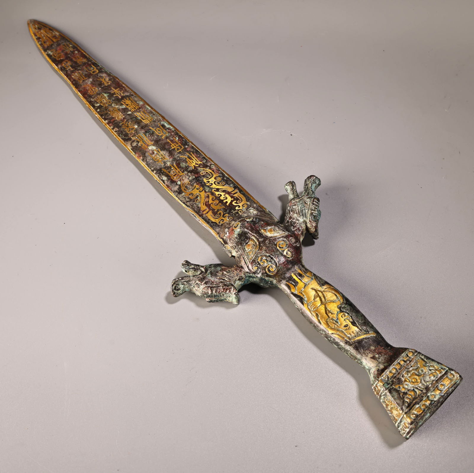 A bronze golden sword (1 of 9)