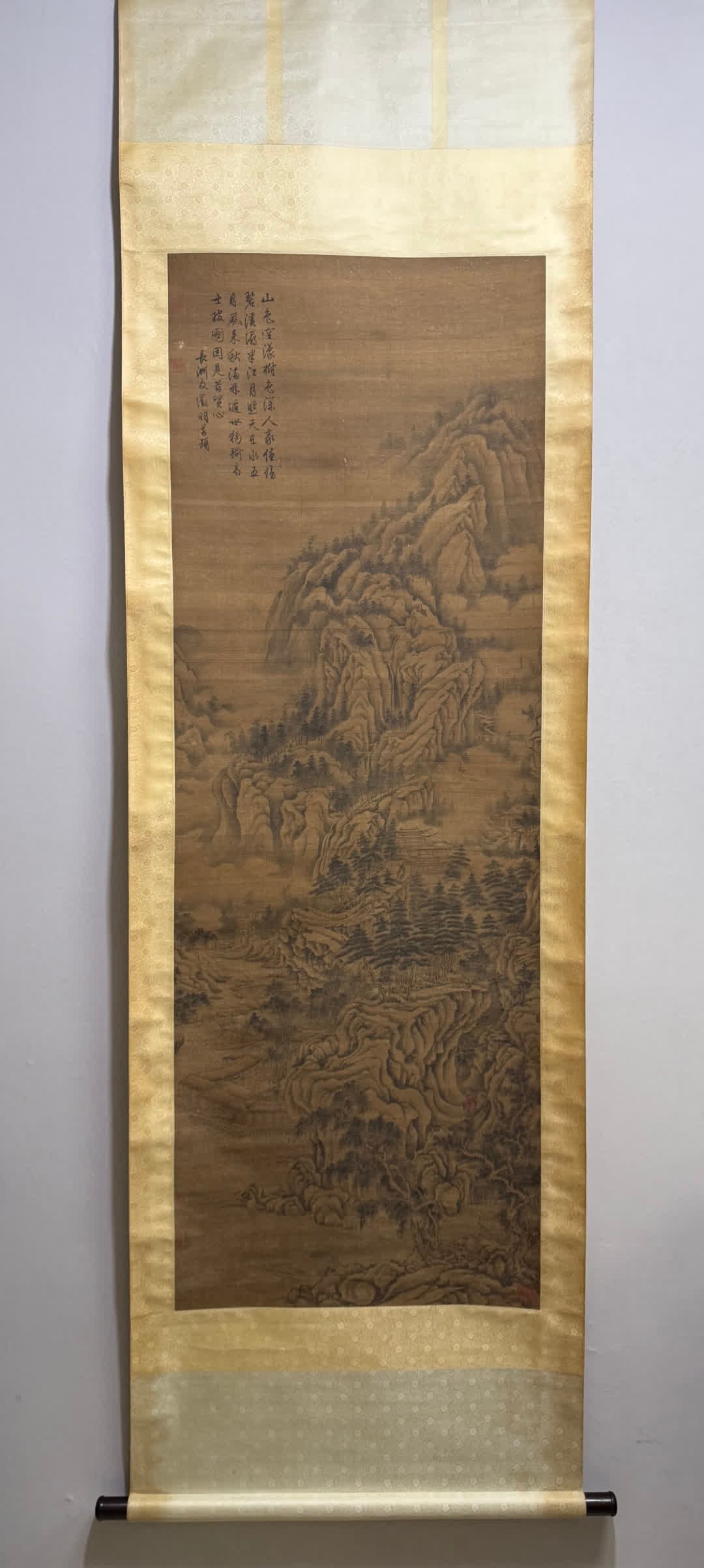A landscape map of Wen Zhengming (1 of 9)