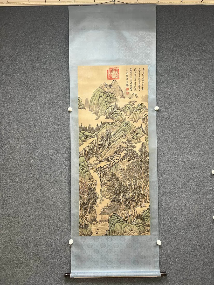 A picture of Wang Jian's elegant residence in Xishan Mountain (1 of 9)