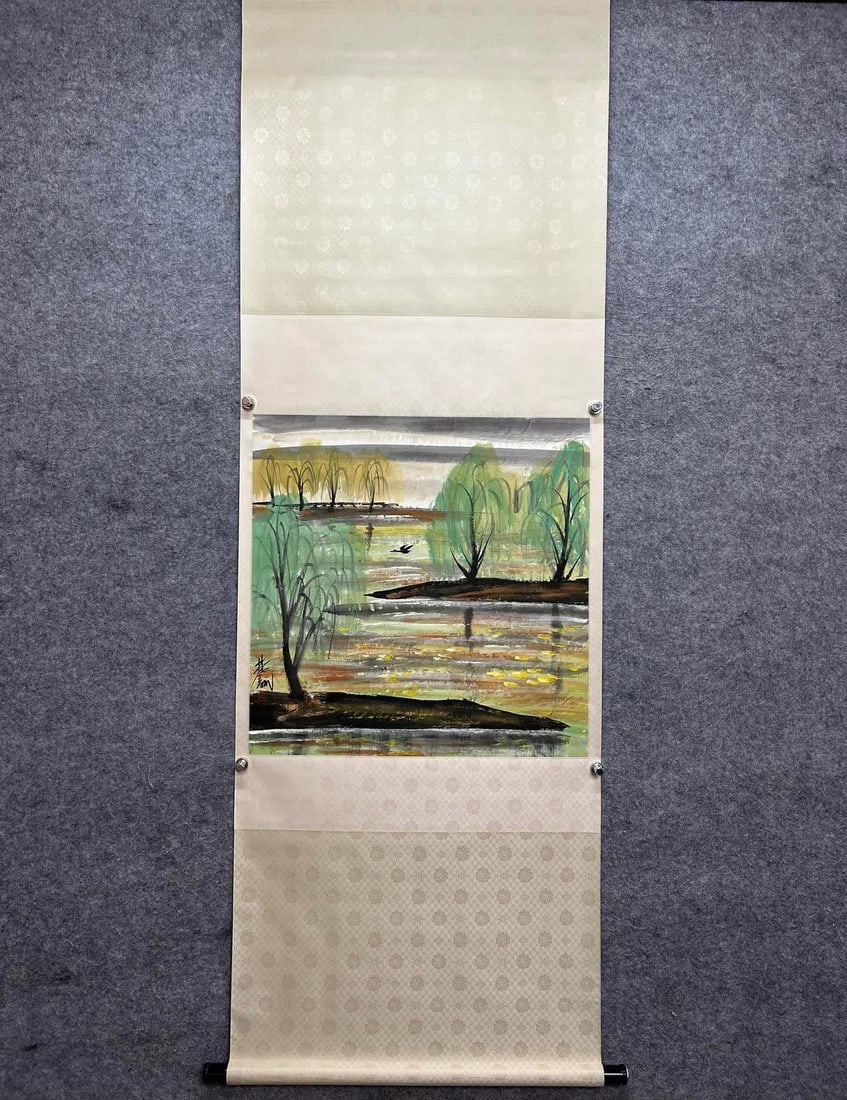 A figure painting of Lin Fengmian (1 of 9)