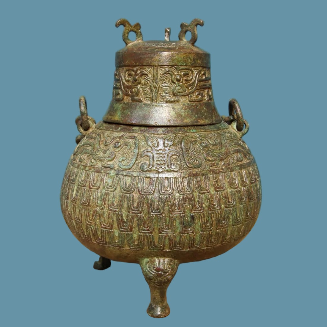 A piece of Han Dynasty bronze - Tiliang (inscription) (1 of 9)