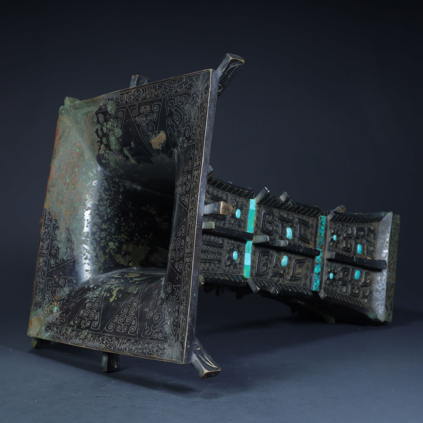 A copper sub-ugly square cup - 9