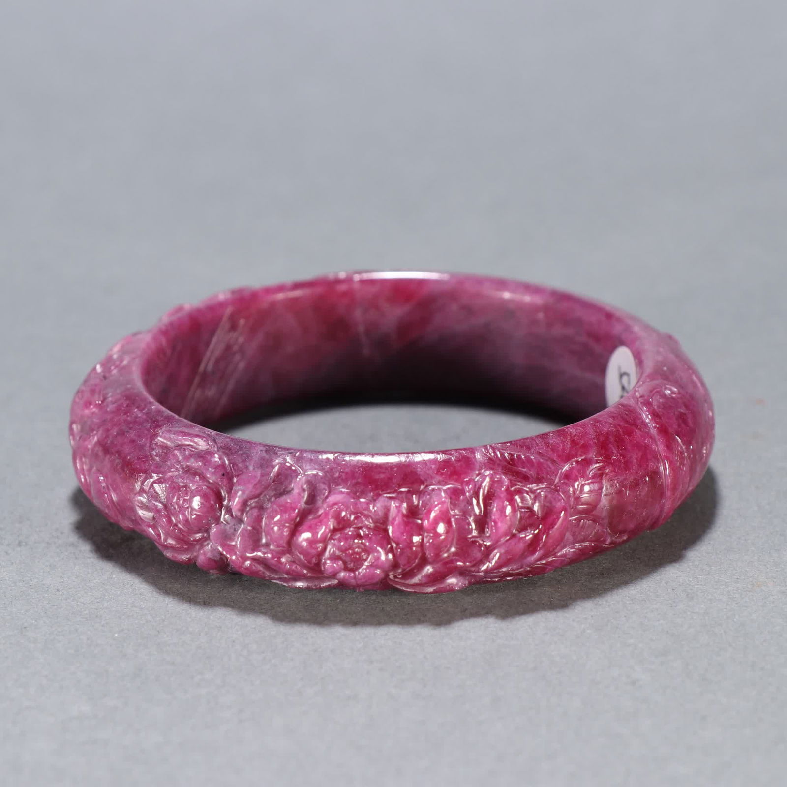 A Qing Dynasty ruby pattern bracelet - 3