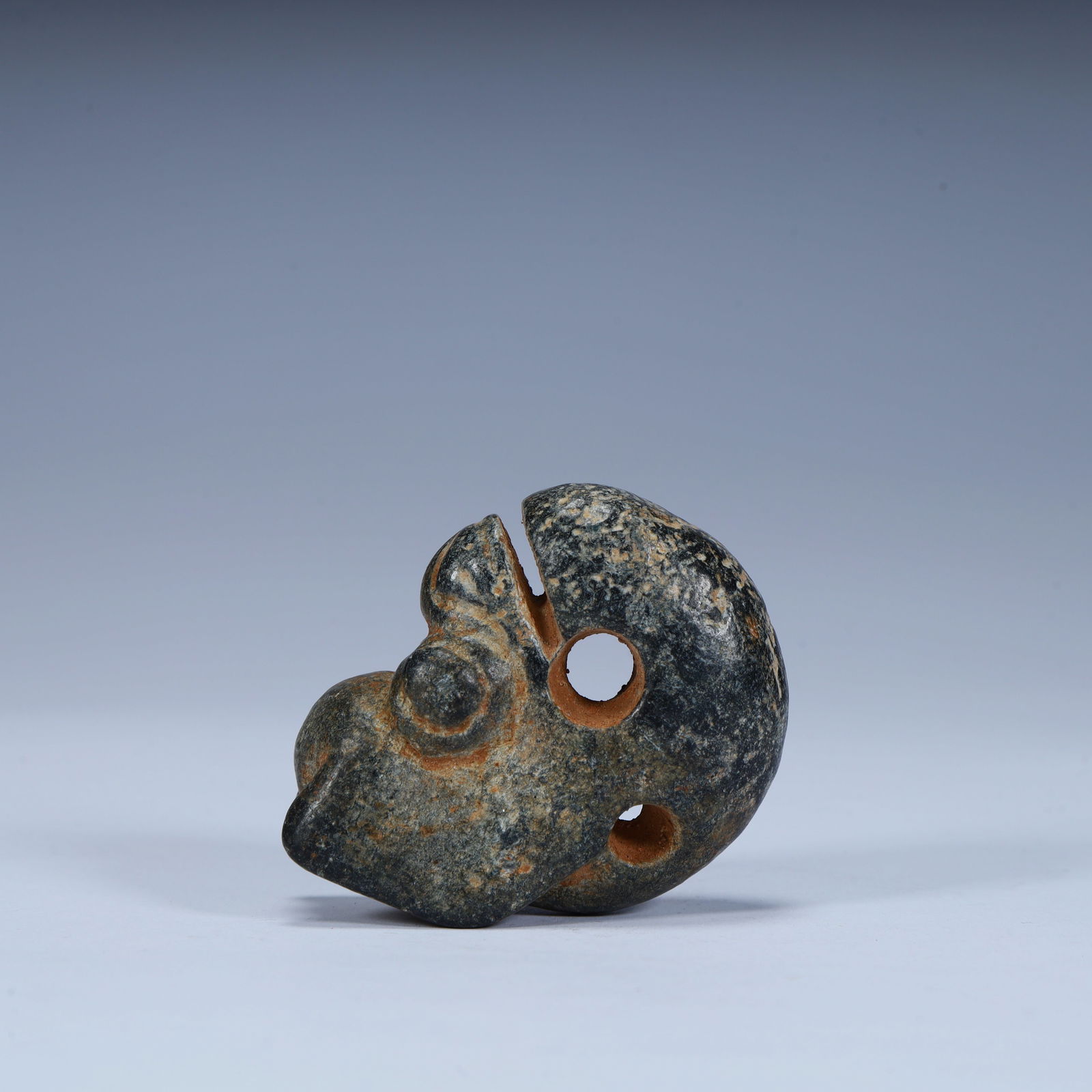 A jade pig dragon from the Hongshan culture period (1 of 9)