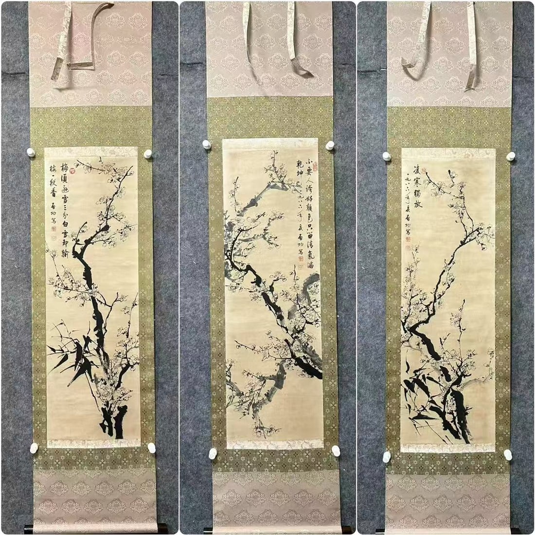 A picture of Qi Gong's Ling Han alone put three screens (1 of 14)