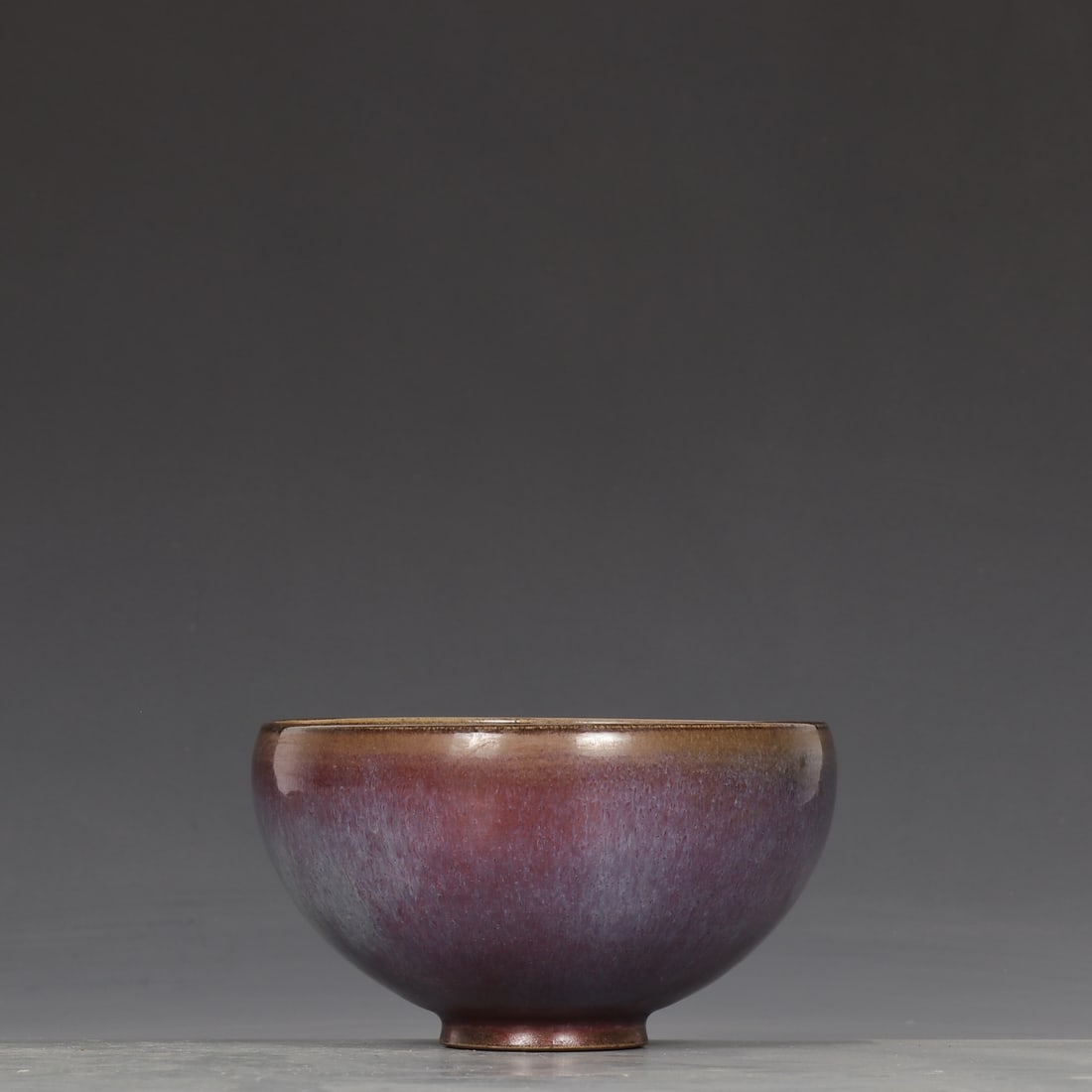 A rose purple glaze bowl from the Jun kiln in the Song Dynasty (1 of 9)