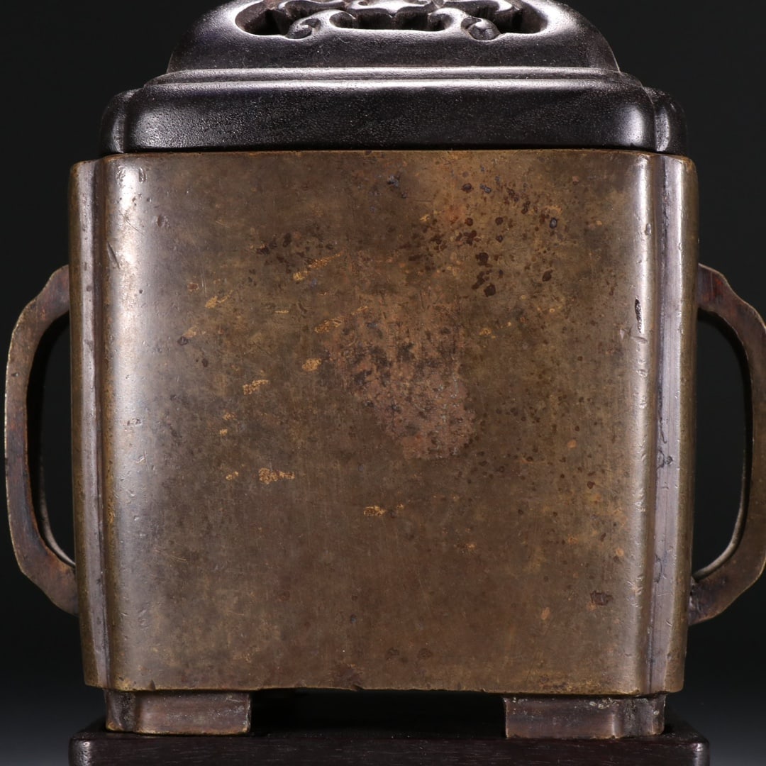 A fine copper amphora square aroma diffuser - 2