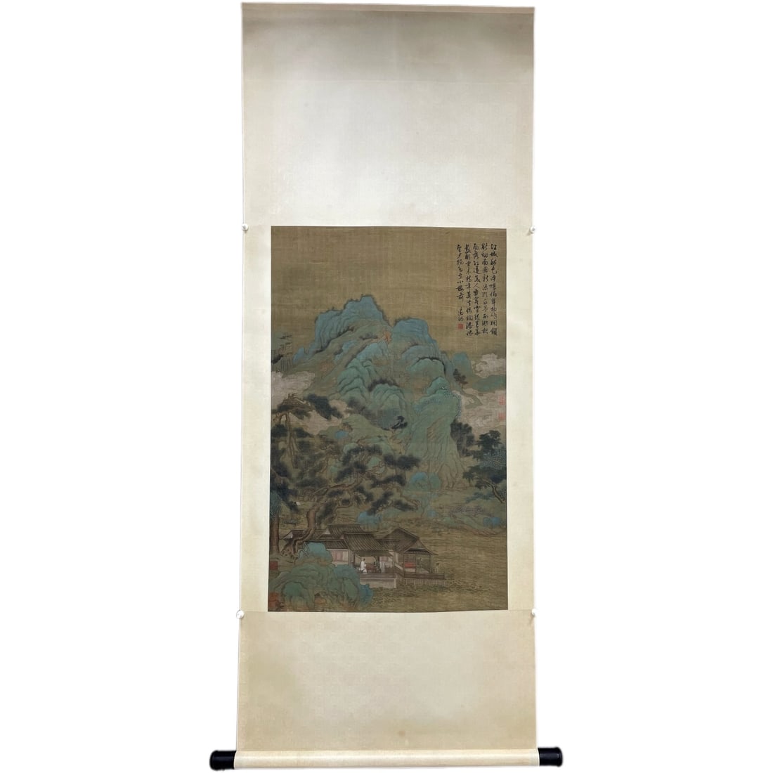 A silk book of the Ming Dynasty Wen Zhengming (1 of 15)