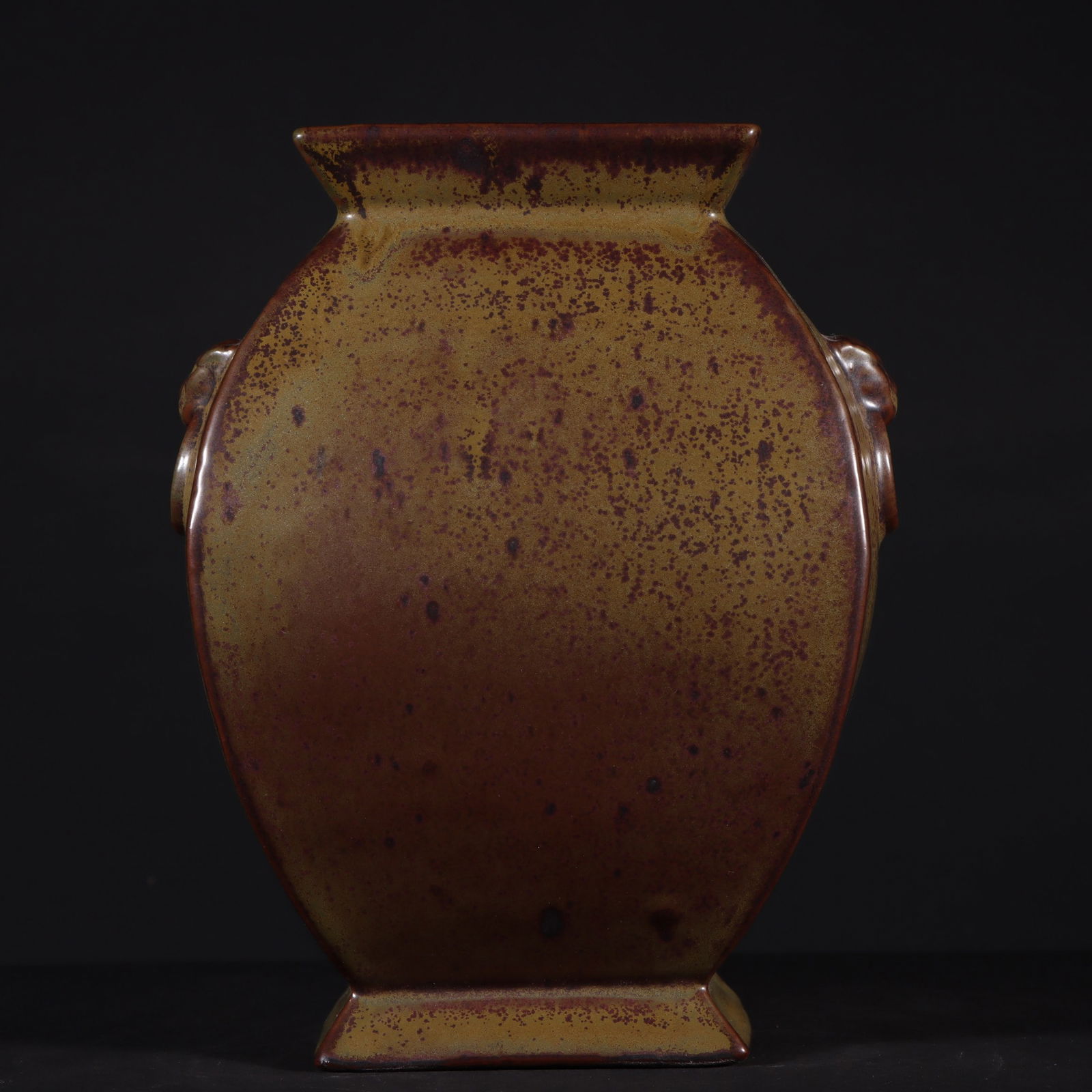 An Exquisite Teadust Glazed Double-Ears Vase (1 of 9)