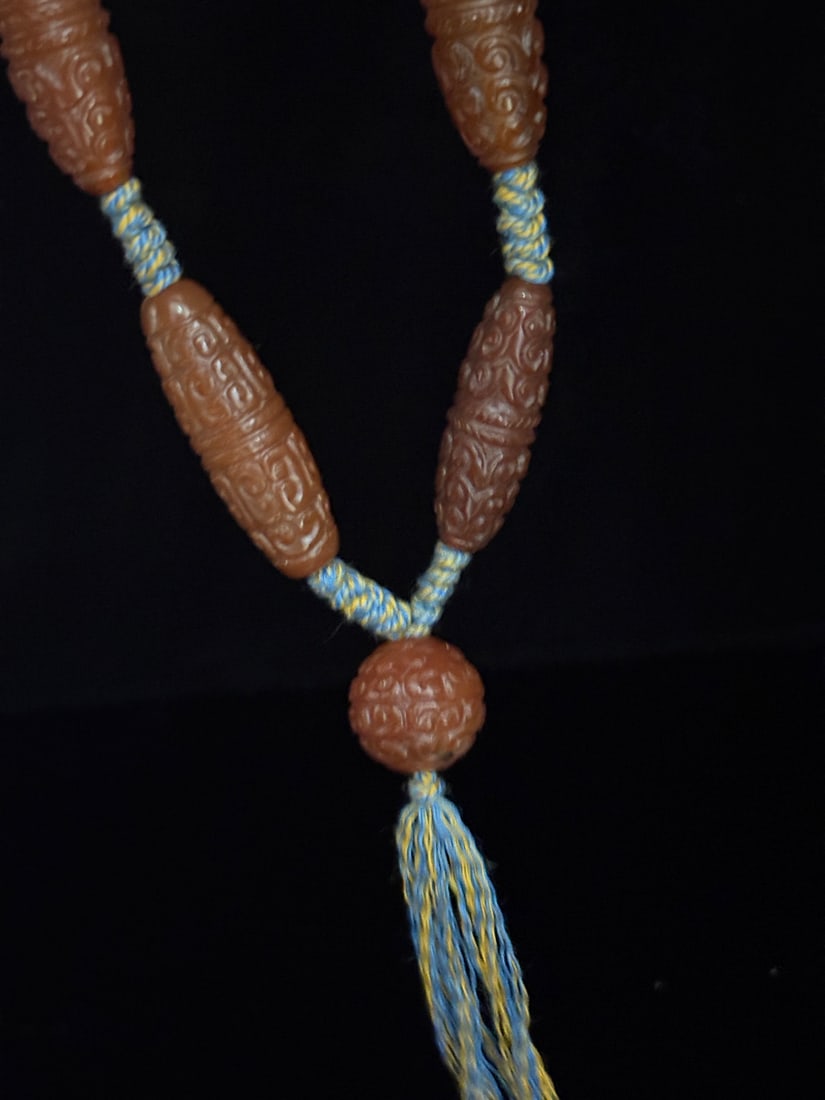 An Exquisite Agate Dragon Pattern Pendant - 4