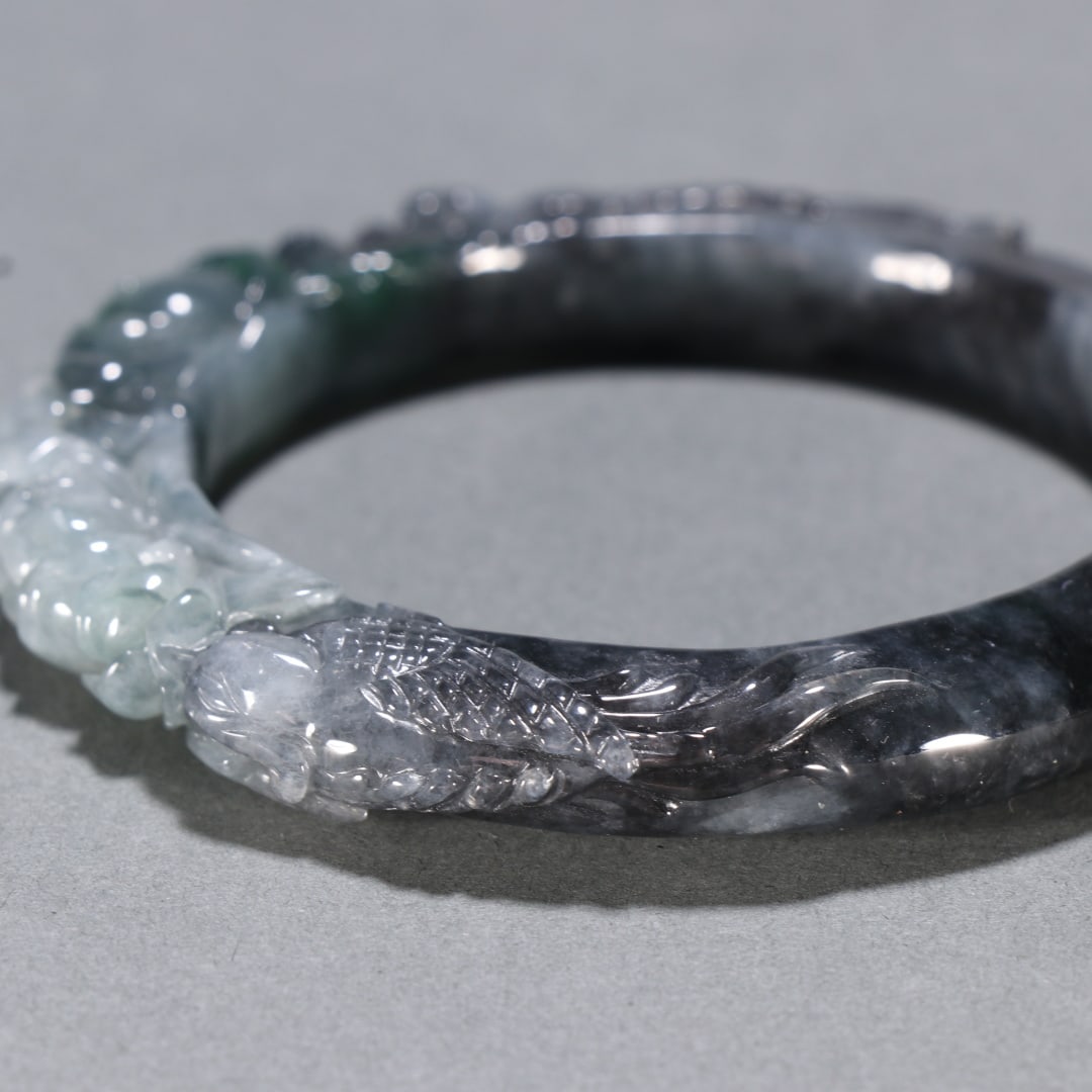 A beautiful jade pattern bracelet - 4