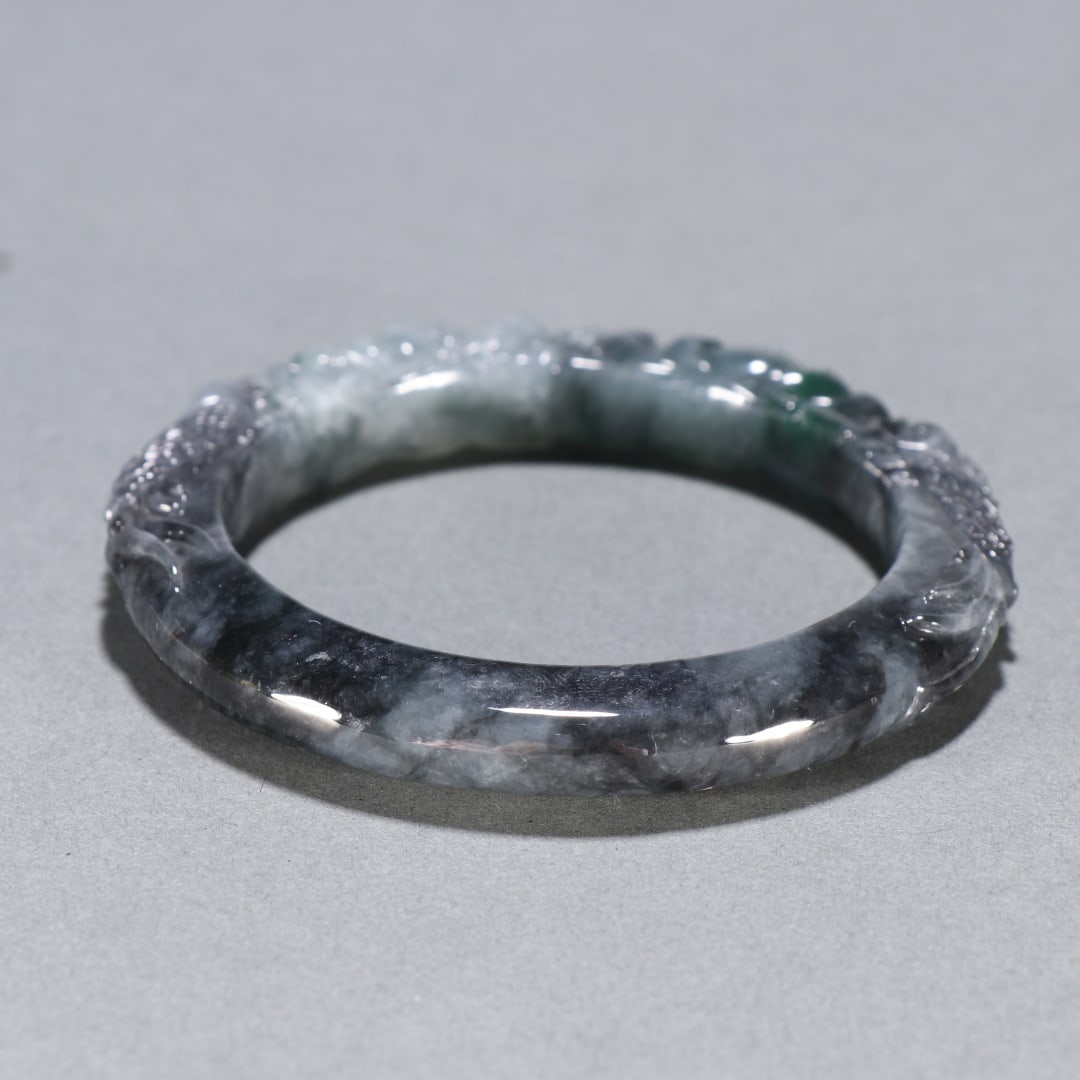 A beautiful jade pattern bracelet - 6