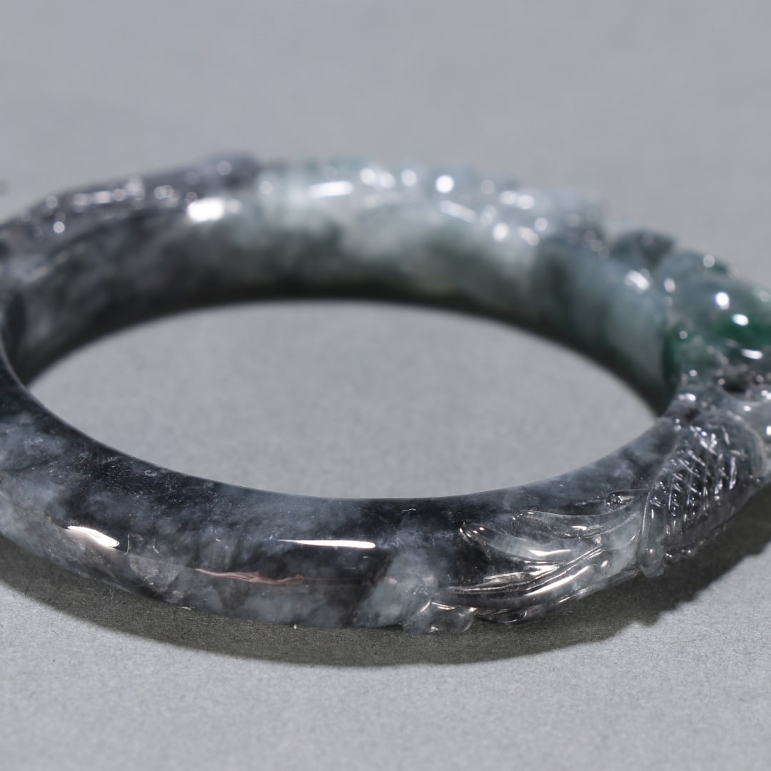 A beautiful jade pattern bracelet - 8