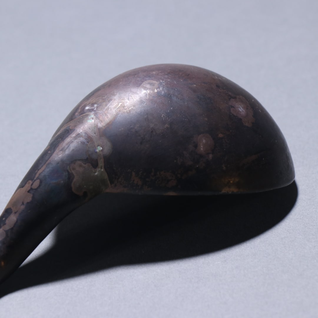 A fine silver phoenix spoon - 5