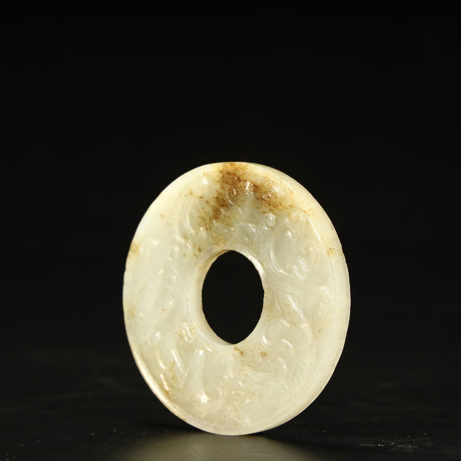 A dragon pattern jade - 6