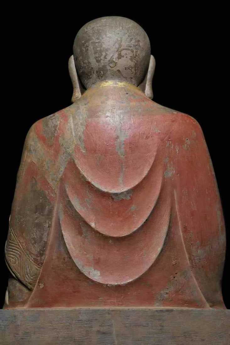 A Song Dynasty painted Arhat statue - 9