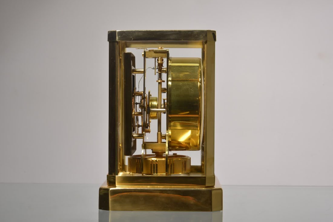 A copper-gilt temperature difference dynamic air clock - 5