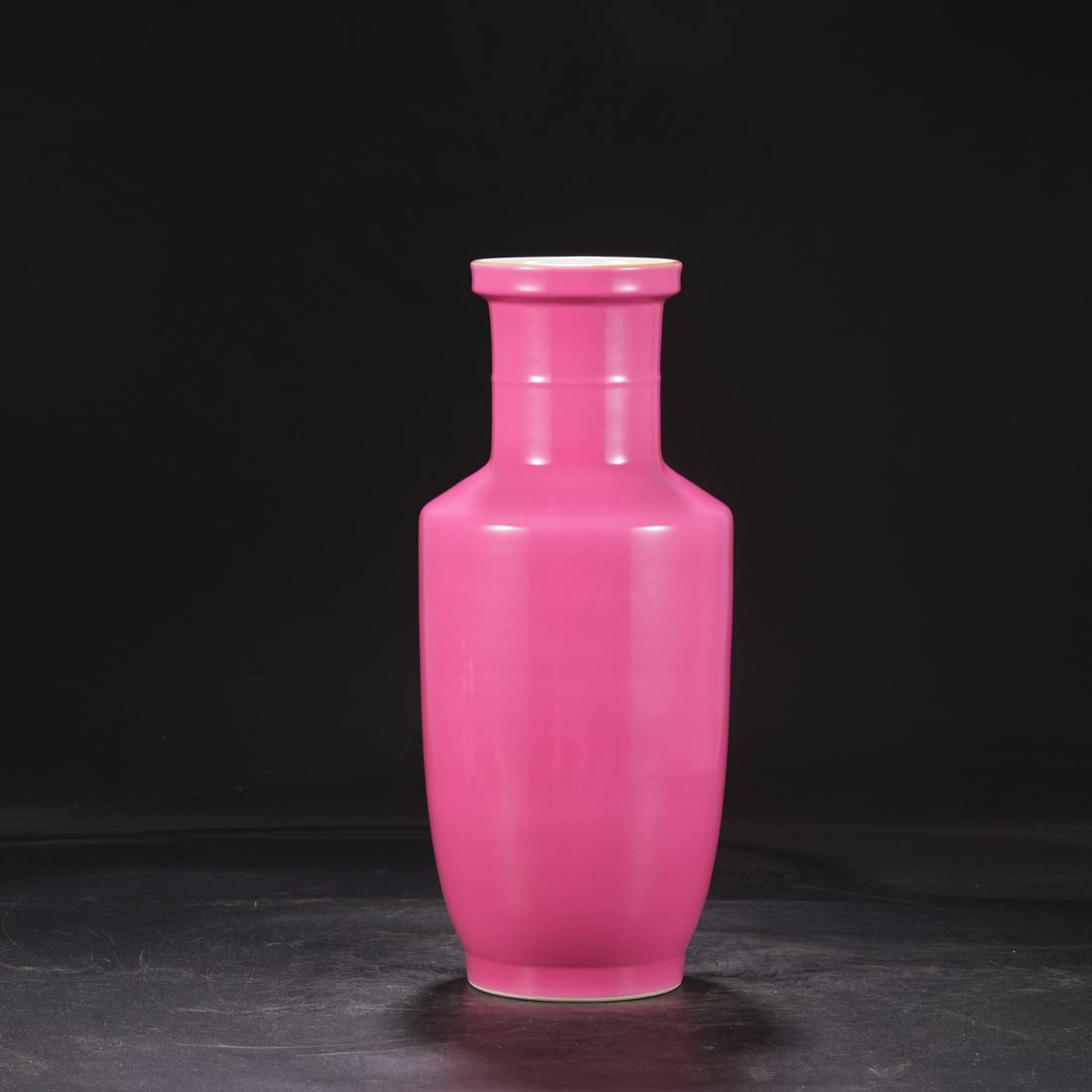 An Exquisite Ruby Red-Glazed Vase - 2