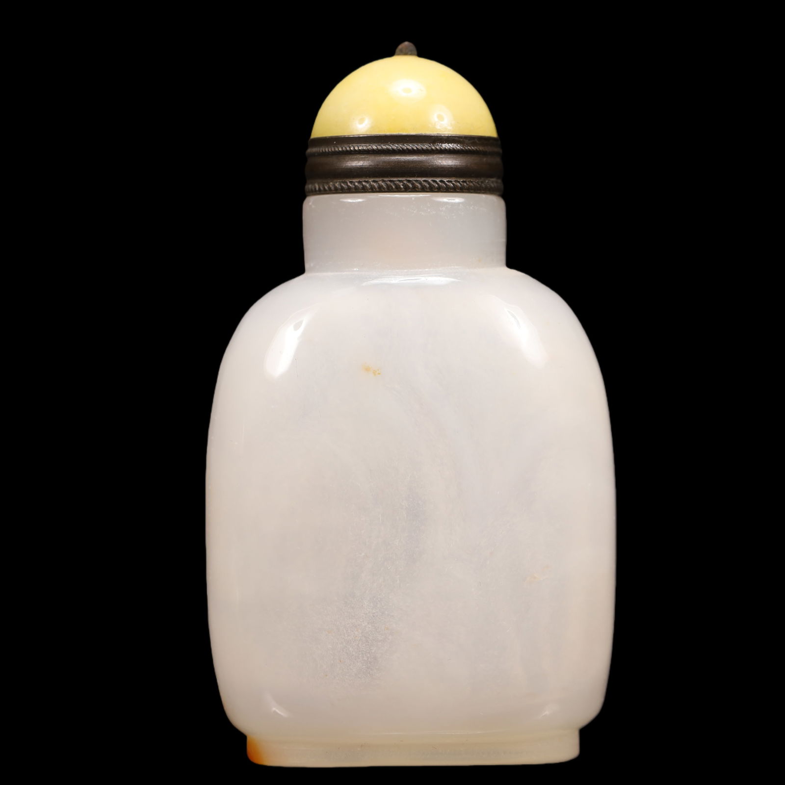 An Exquisite Agate Flower Pattern Snuff Bottle - 5