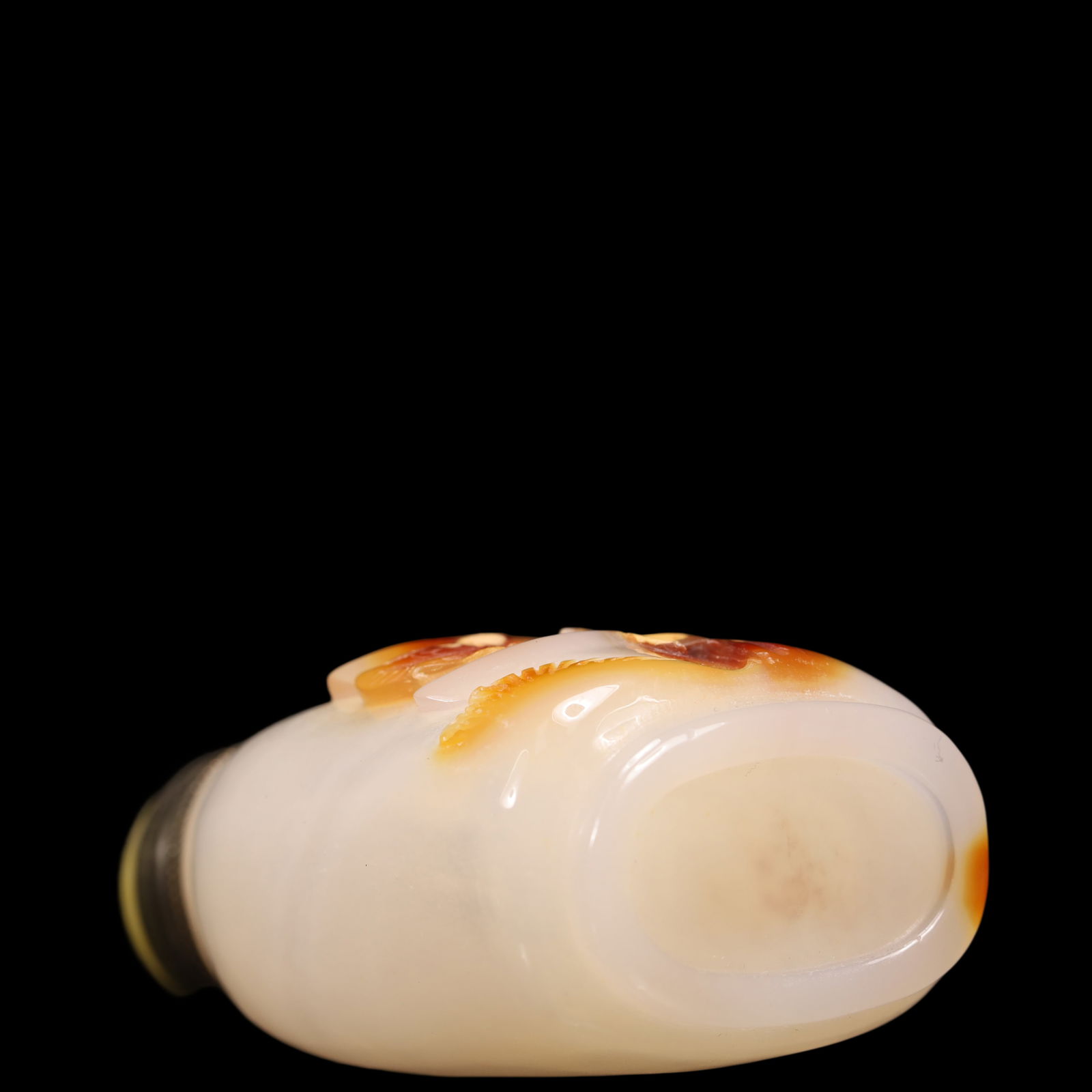 An Exquisite Agate Flower Pattern Snuff Bottle - 9
