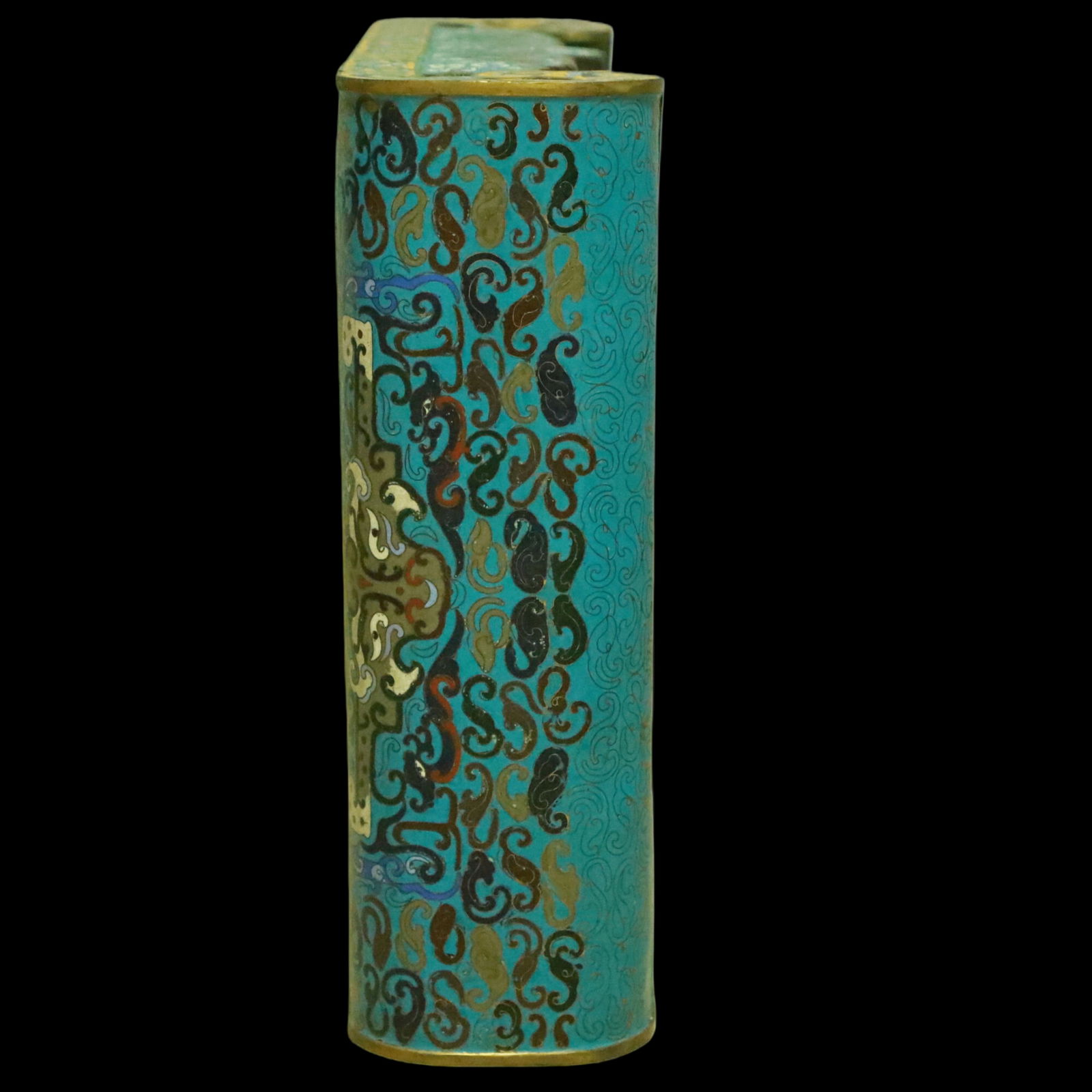 An Exquisite Cloisonne Lotus Pattern Dragon Pattern Beast-Face Pattern Throne - 19