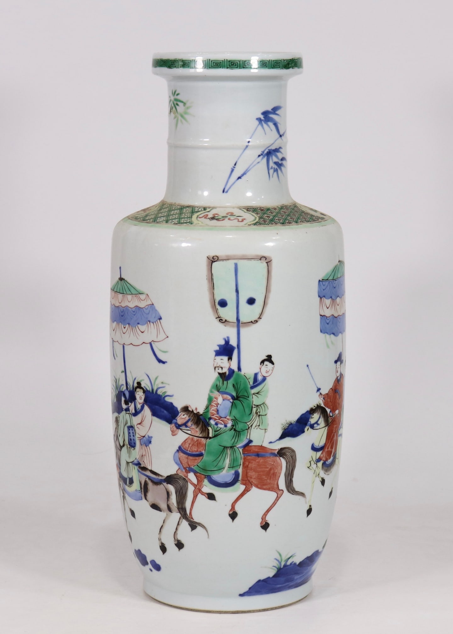 An Exquisite Wucai Character and Story Pattern Vase (1 of 9)