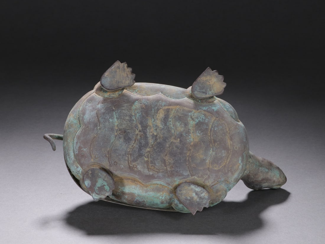 An Exquisite Silver Turtle-Shaped Box - 13