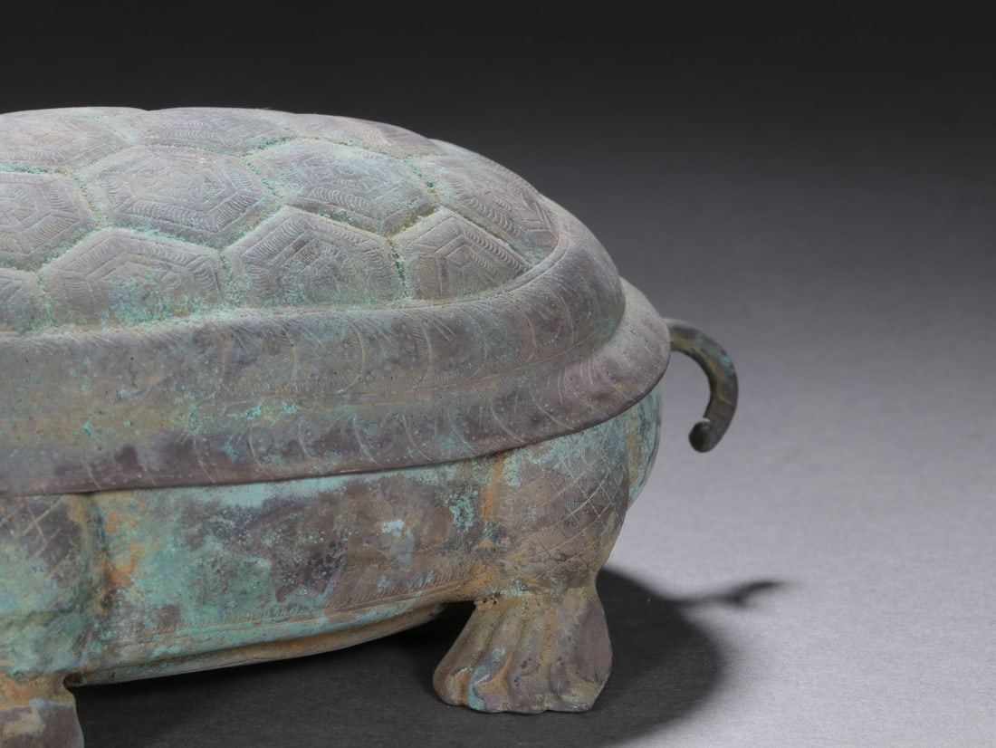 An Exquisite Silver Turtle-Shaped Box - 6