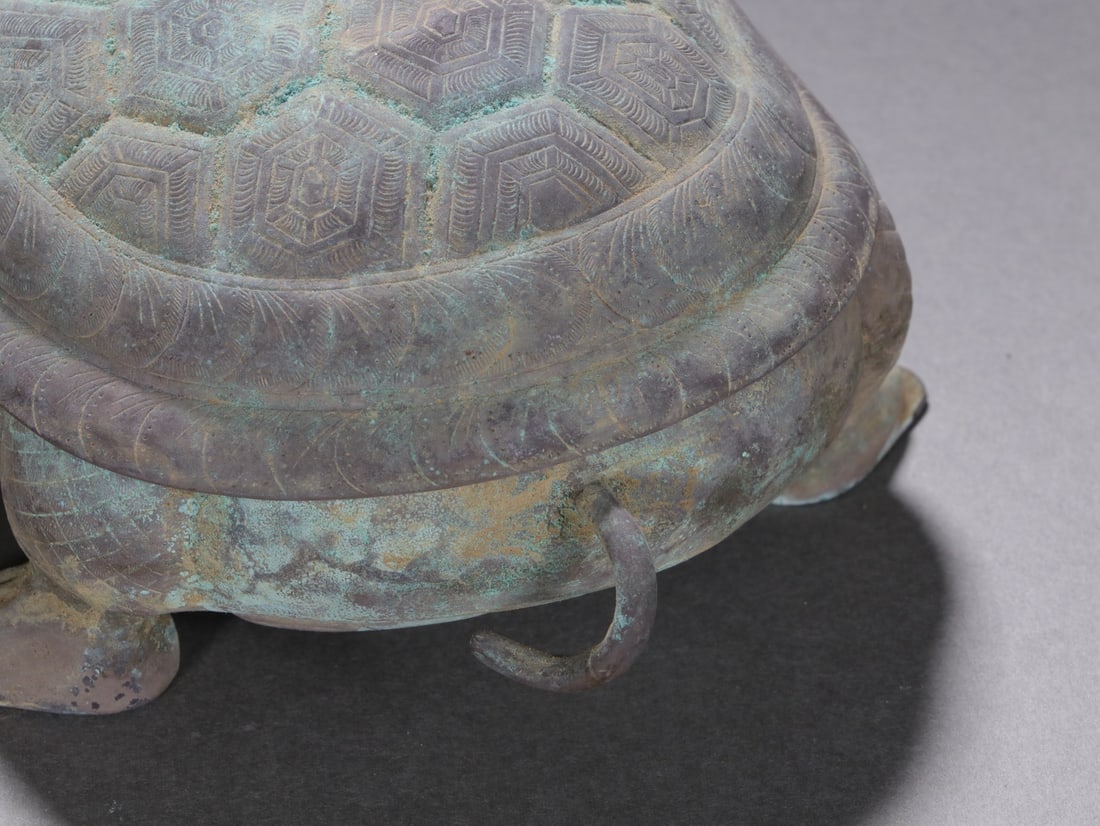 An Exquisite Silver Turtle-Shaped Box - 8