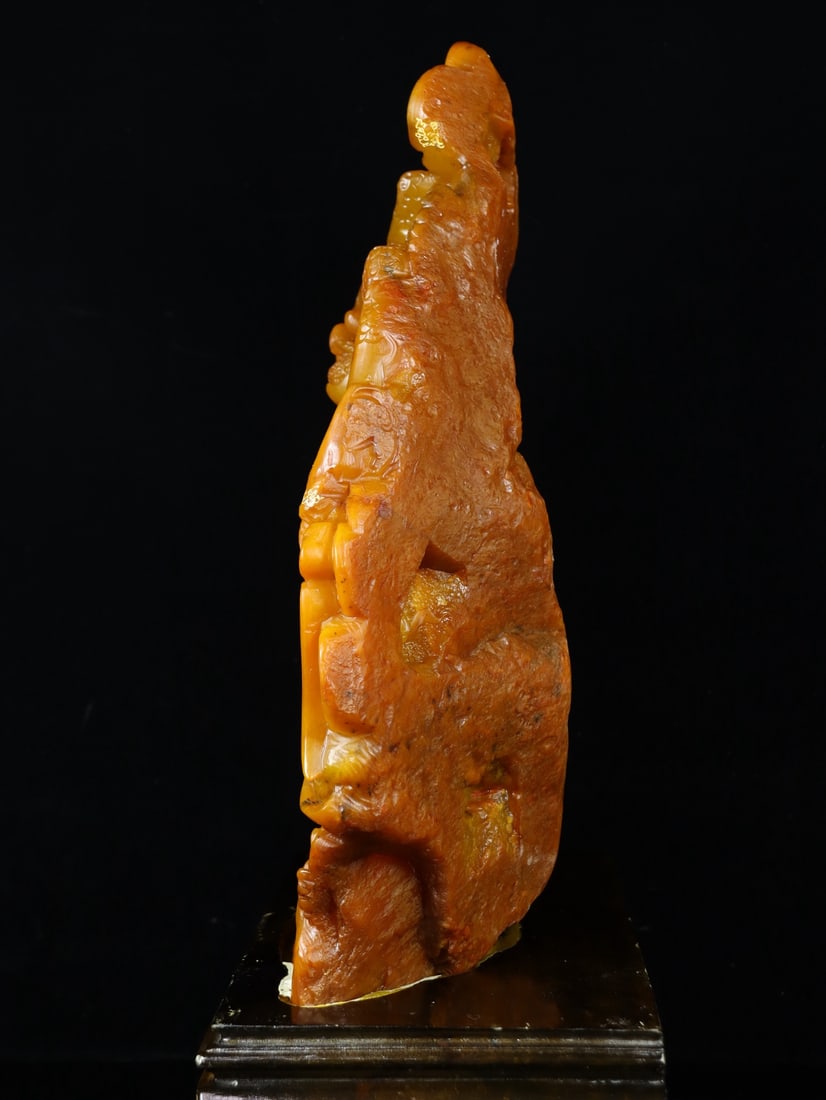 An Exquisite Tianhuang Stone Dragon Pattern Ornament - 7