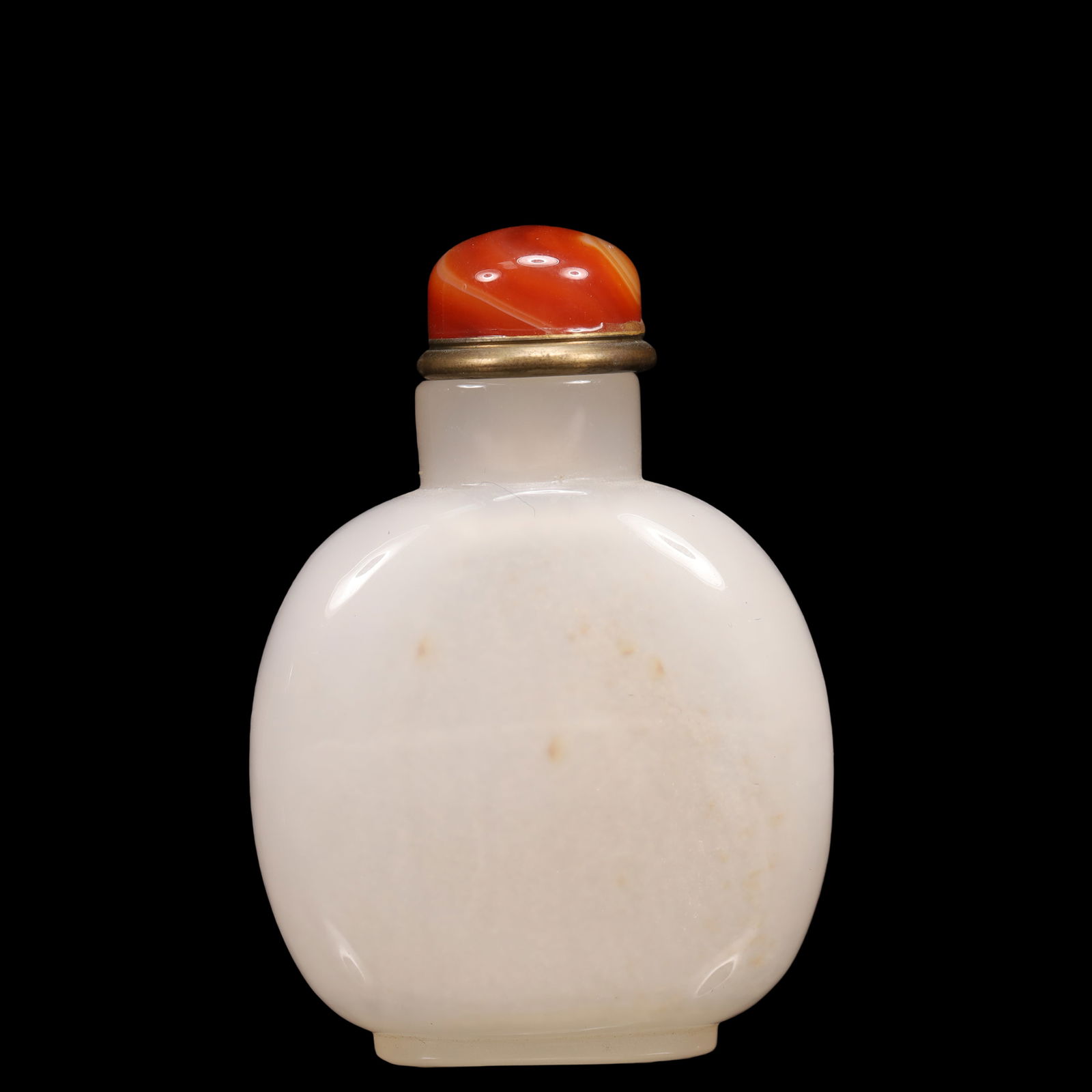 An Exquisite Agate Buffalo Pattern Snuff Bottle - 5