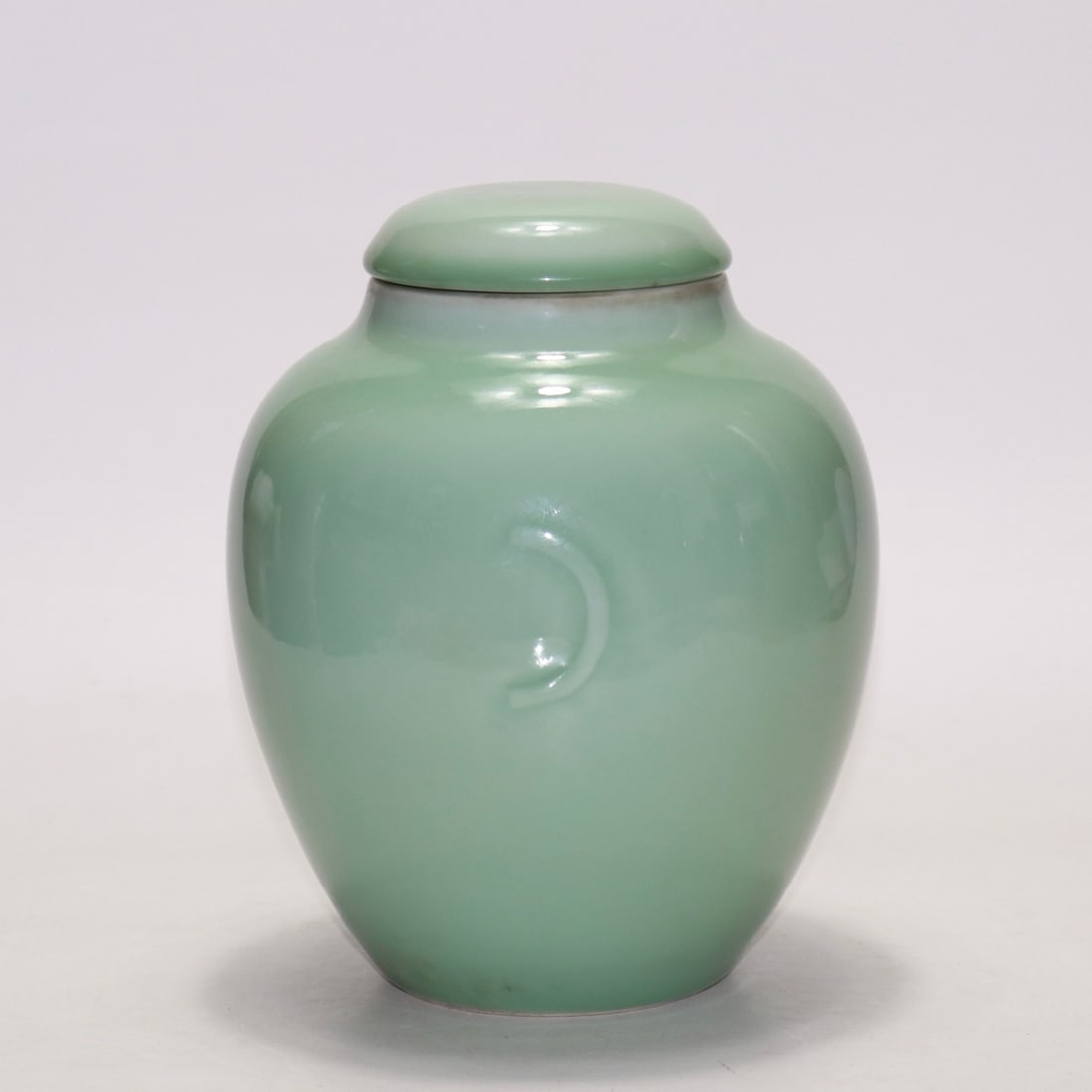 An Exquisite Celadon Glazed Jar (1 of 8)