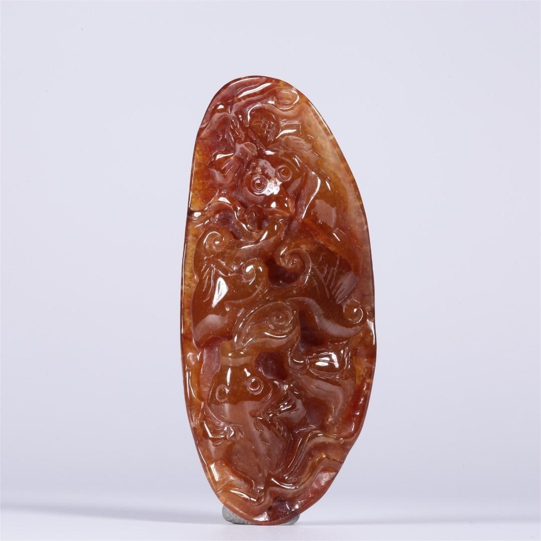 A beautiful jade pendant every year: Exquisite jade has more than pendants every year Size:L:5.5cmW:2.5cmT:1.5cmW:0.019kg (The Dimensions Of All Batches Are Manually Measured.If You Need More Detailed Information, Please Contact Our Cust