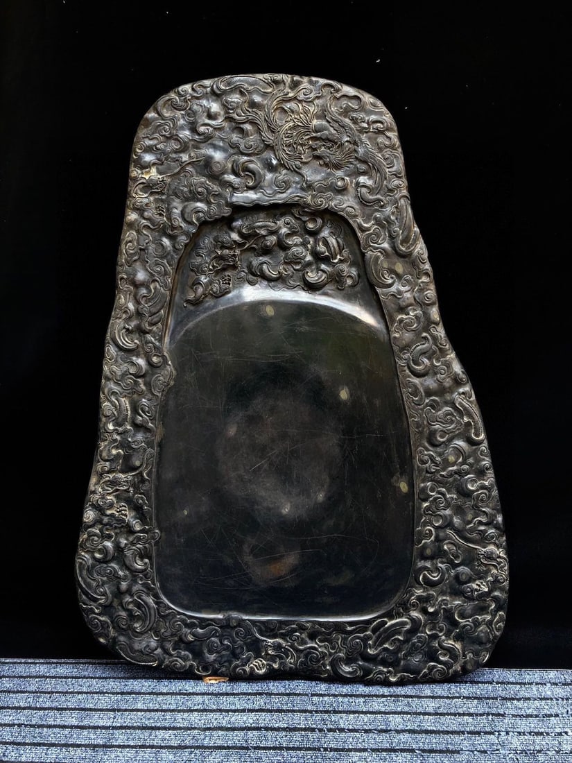 A piece of Kong Jishu Zhang Peidun's research and woodcutting style of five dragons and one phoenix (1 of 9)