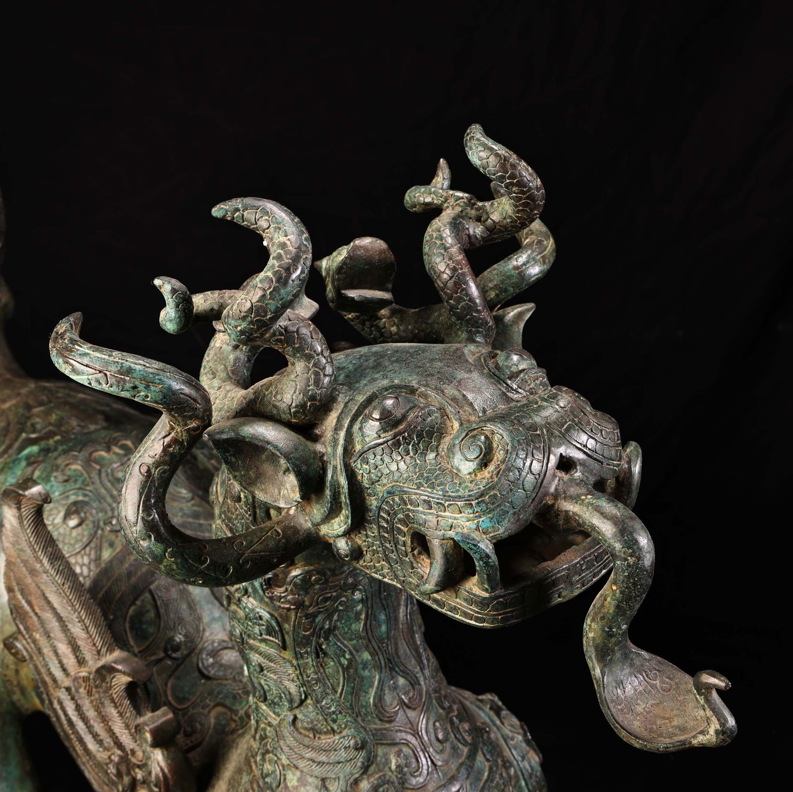 A fine bronze beast - 13