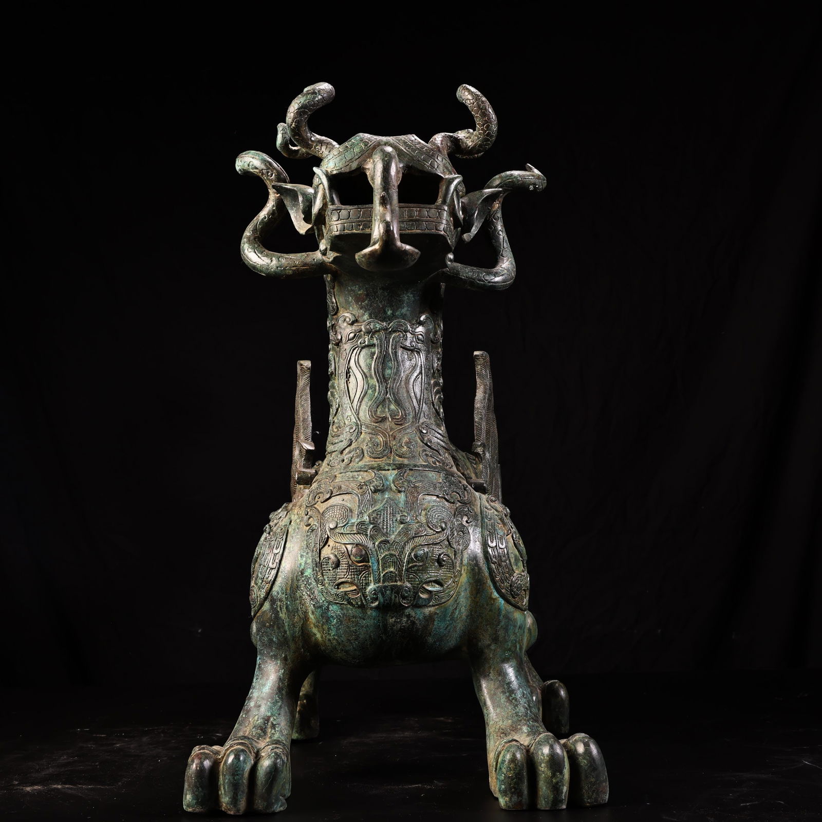 A fine bronze beast - 14