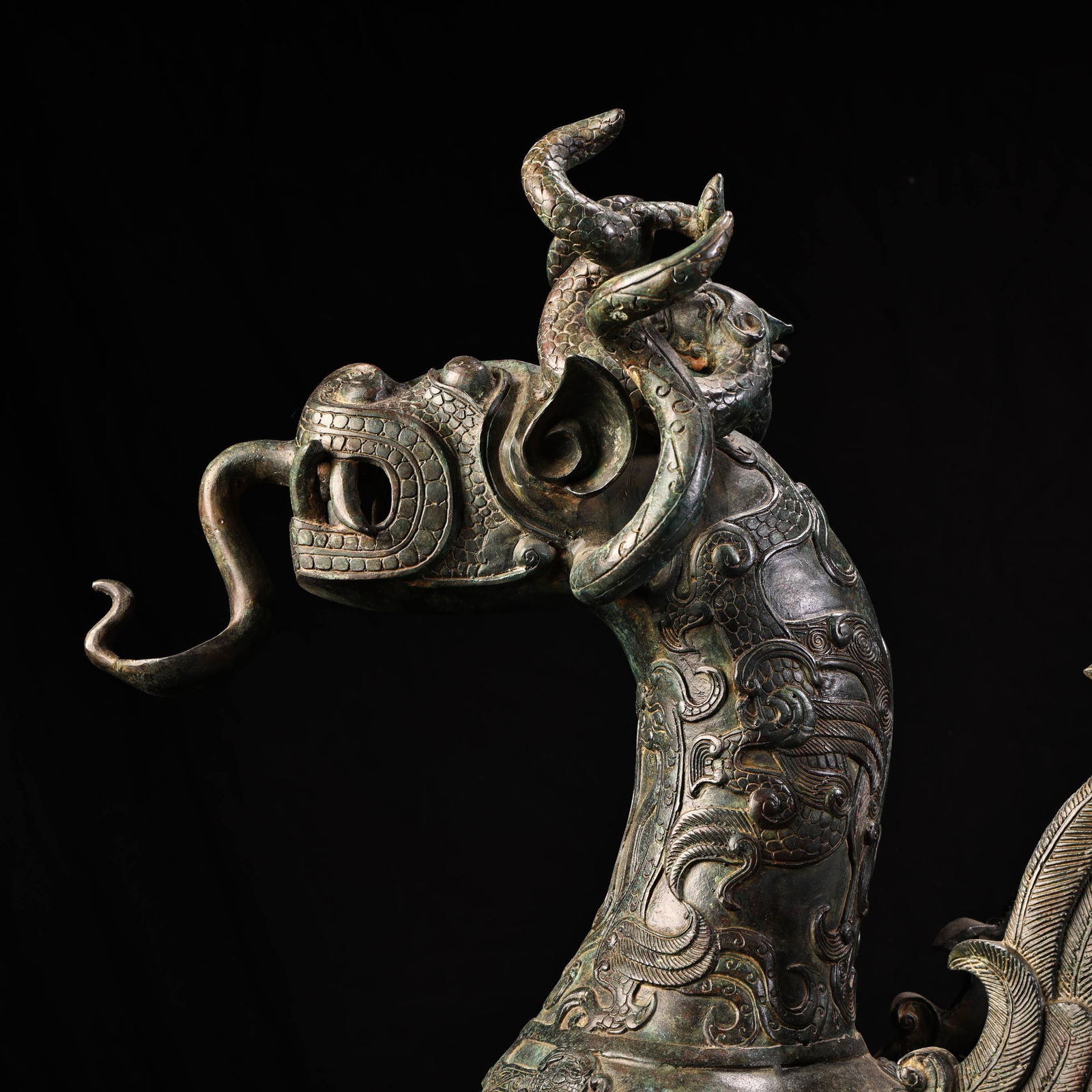 A fine bronze beast - 18