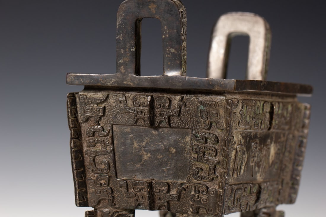 A fine copper tripod - 4