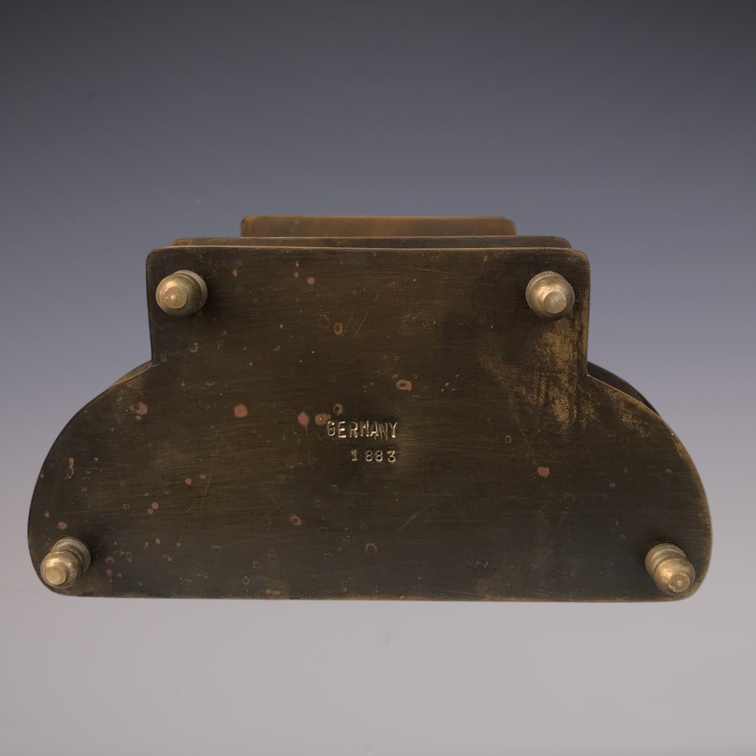 An Exquisite Bronze Lotus Pattern Clock - 8