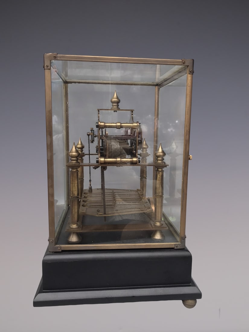 An Exquisite Bronze Clock - 3